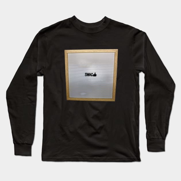 Swag Long Sleeve T-Shirt by SPINADELIC